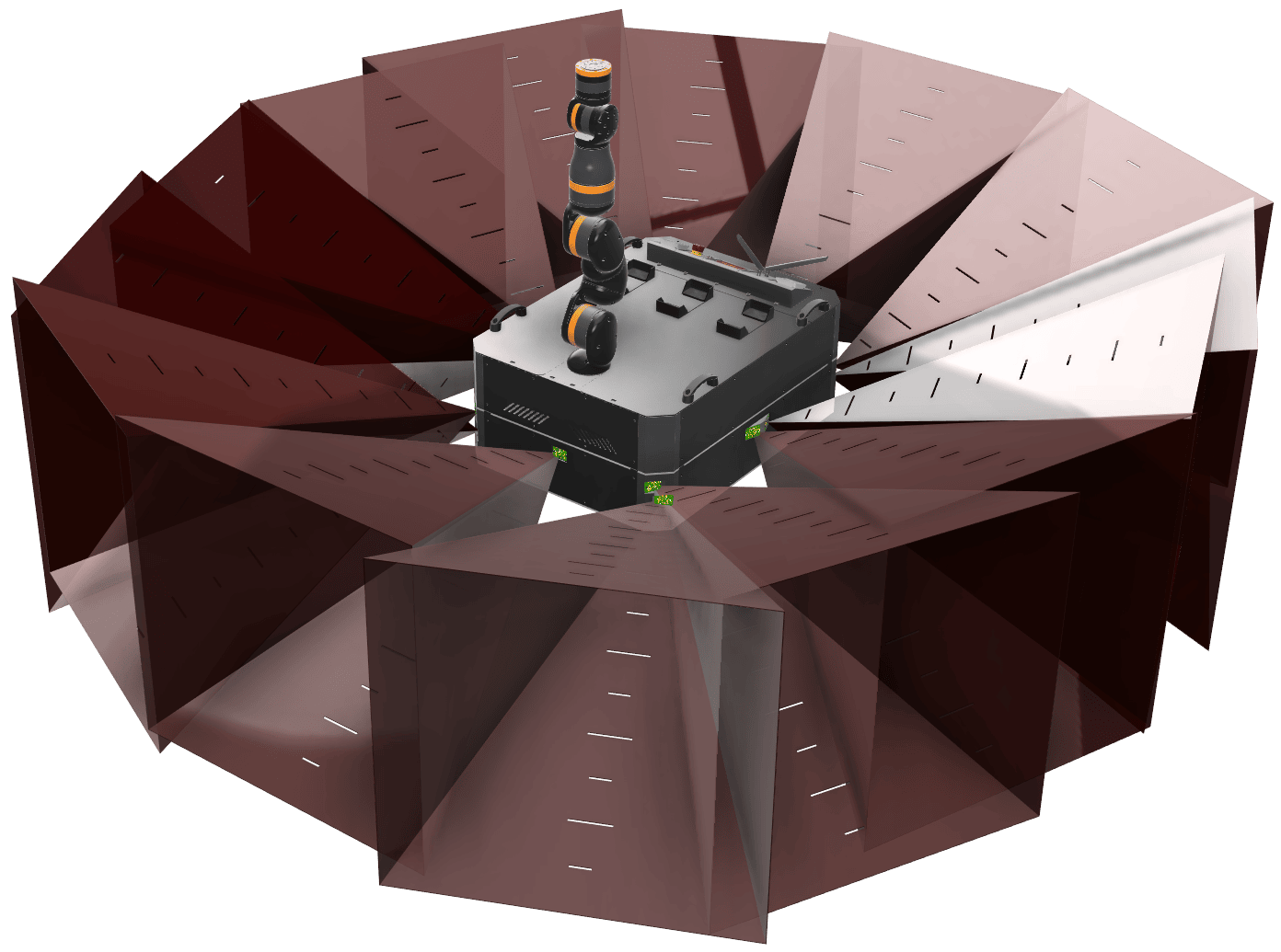 sensor ring vision360 on Arthur robot